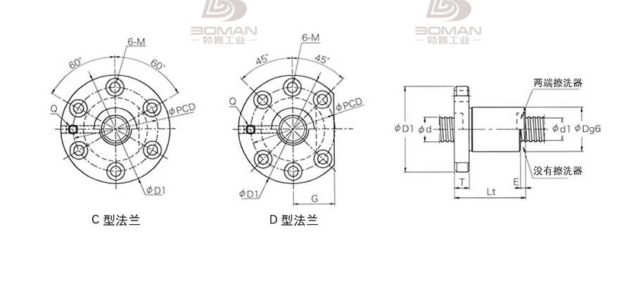 KURODA GD3205KT-CDPR 黑田精工丝杆的价格